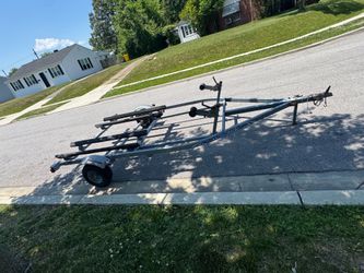 Load rite double jet ski trailer with title