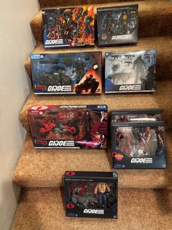 GI Joe action figure box sets (various)#2