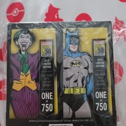 Figpin Limited  JOKER AND BATMAN SDCC 188 189