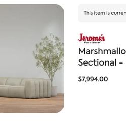 Contemporary Leather Sectional Power Recliner 