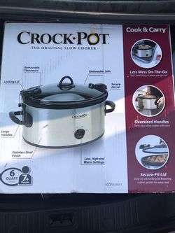 Crock Pot 6-QT (never opened)