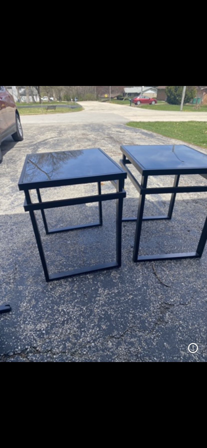 End Glass Tables