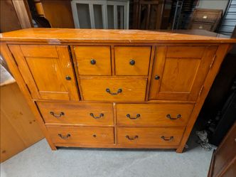 Large Wooden Dresser