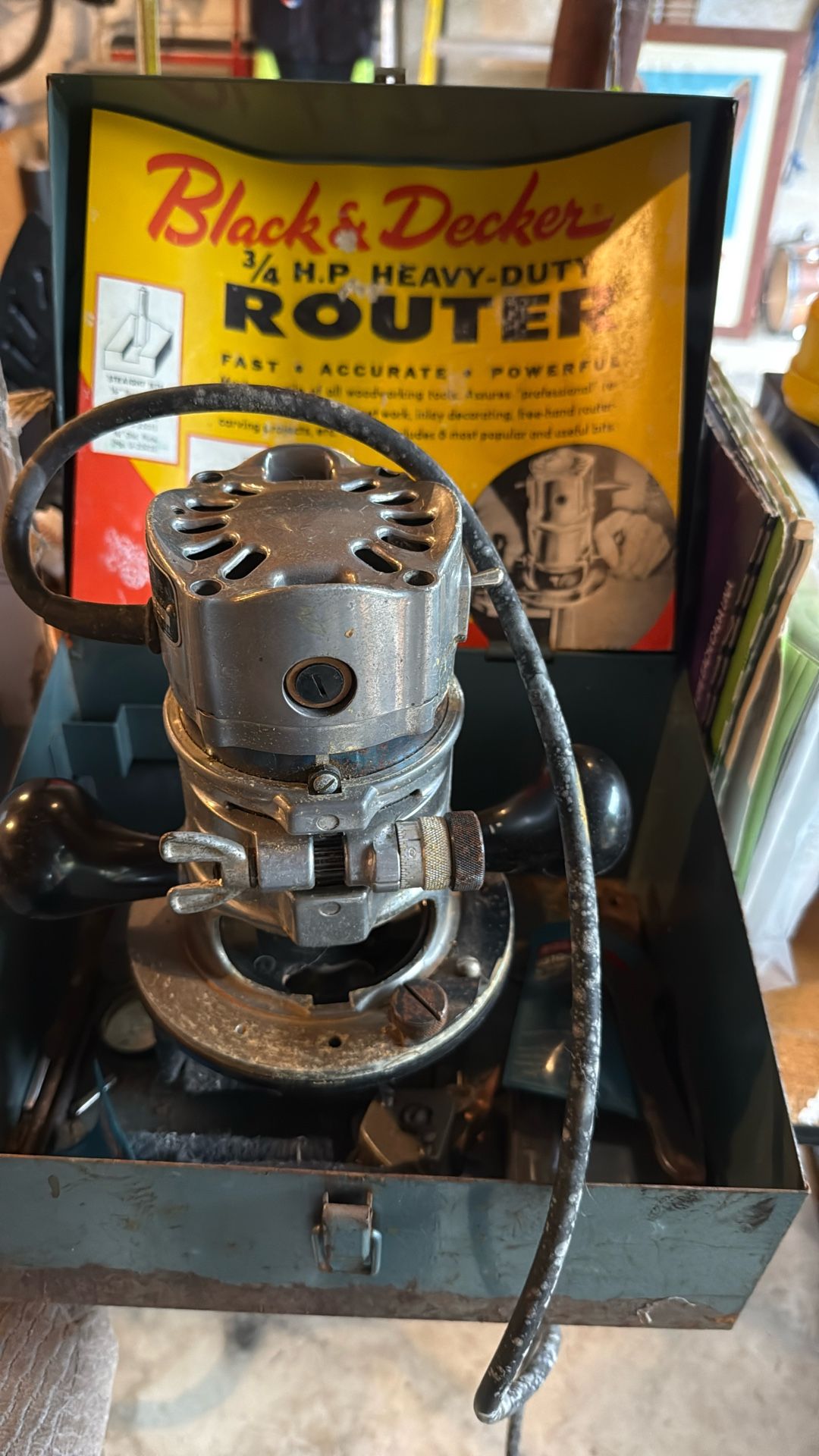 Black & Decker 3/4 HP Router