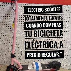 Free Free  Electric Kids Scooter  When You Buy Your Electric Bike At Regular Price Range From $799 And Up  Or Make $20 Monthly Payments 