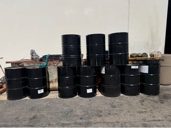 55 gal empty drums $25 each