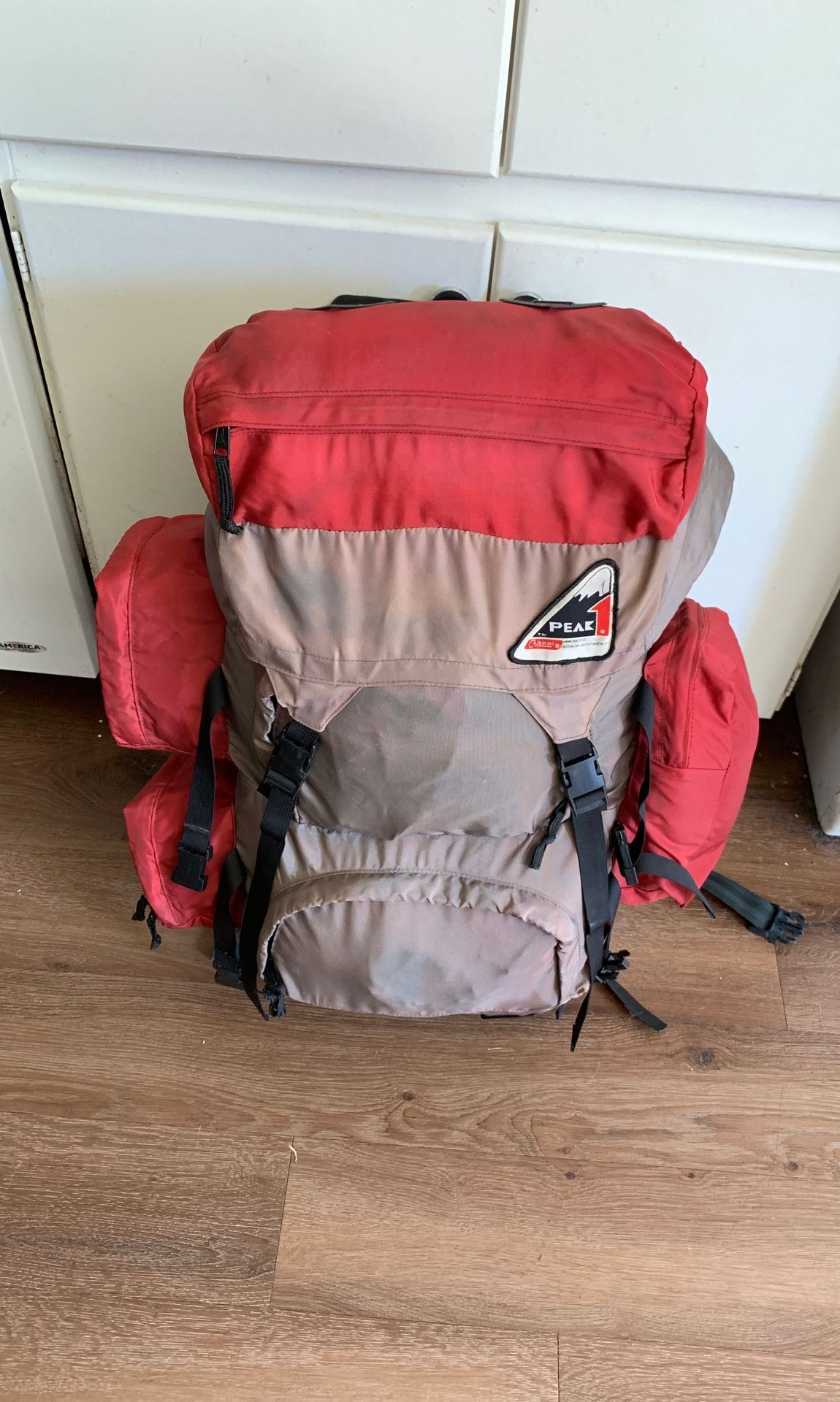 Vintage Coleman PEAK1 external frame hiking backpack GREAT CONDITION
