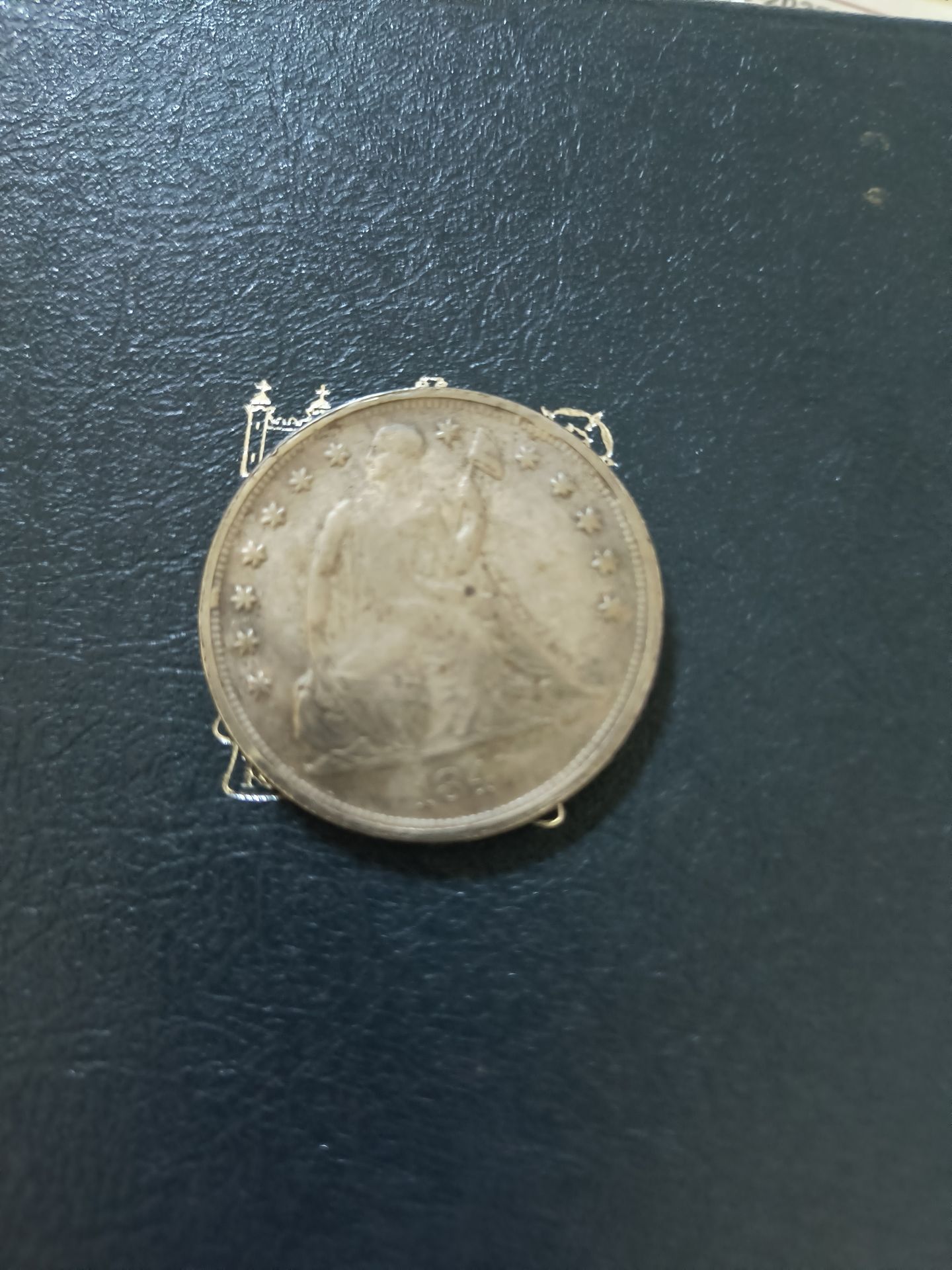 Old coin silver dollar 1847 $100