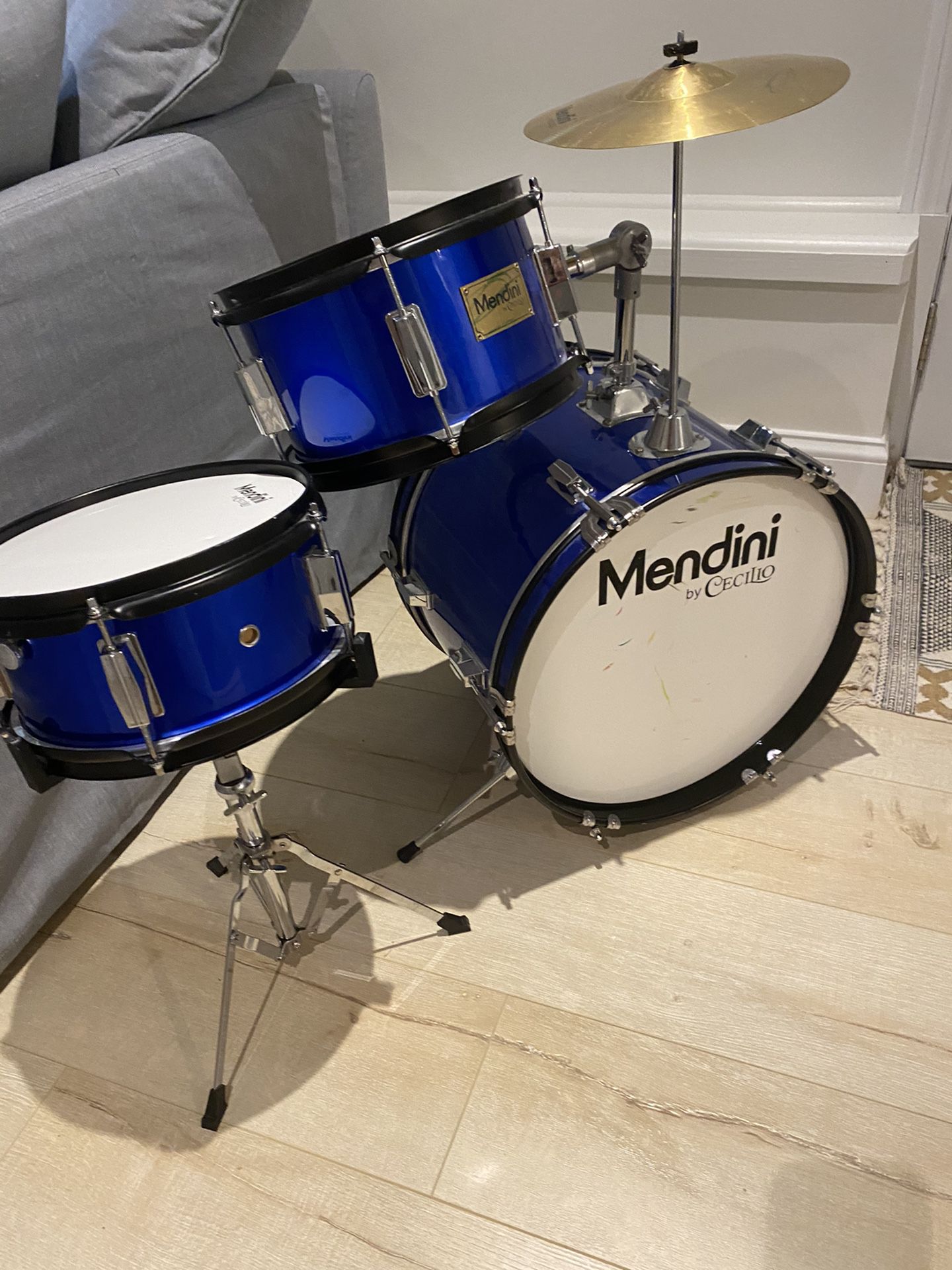 Kids drum set, Mendini
