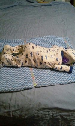 Sleeping Baby Diaper Cake