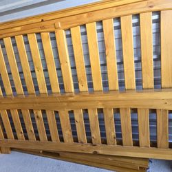 King Sized Wooden Bed Frame