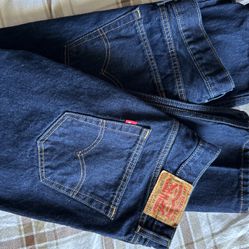 Two Pairs Of Men’s 505 Levi’s 33-32 Cotton