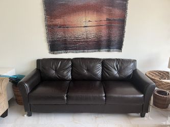 Leather Couch