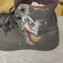 Converse DC Comics The Joker All Star Chuck Taylor  Black Mens 9