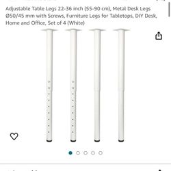 Adjustable Table Legs 4