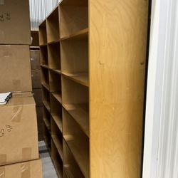 Solid Wood Shelves / Bookcases - Custom Built - 8 Available - Price Per Unit