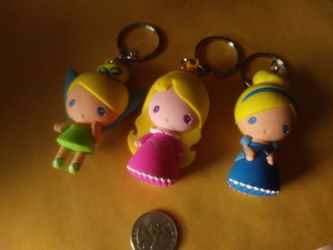 Princess key chains