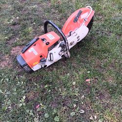 stihl hot saw with 14" blade model TC400 runs great 