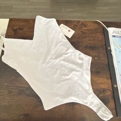 XS Womens one piece white
