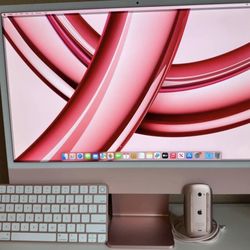 iMac M3 24” W/ 4.5k Liquid Retina Display