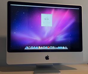 Apple iMac 24" Early 2009 – 500GB SSD, 8GB RAM, Dual Boot