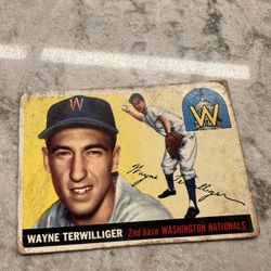 Wayne Terwilliger #34 Topps