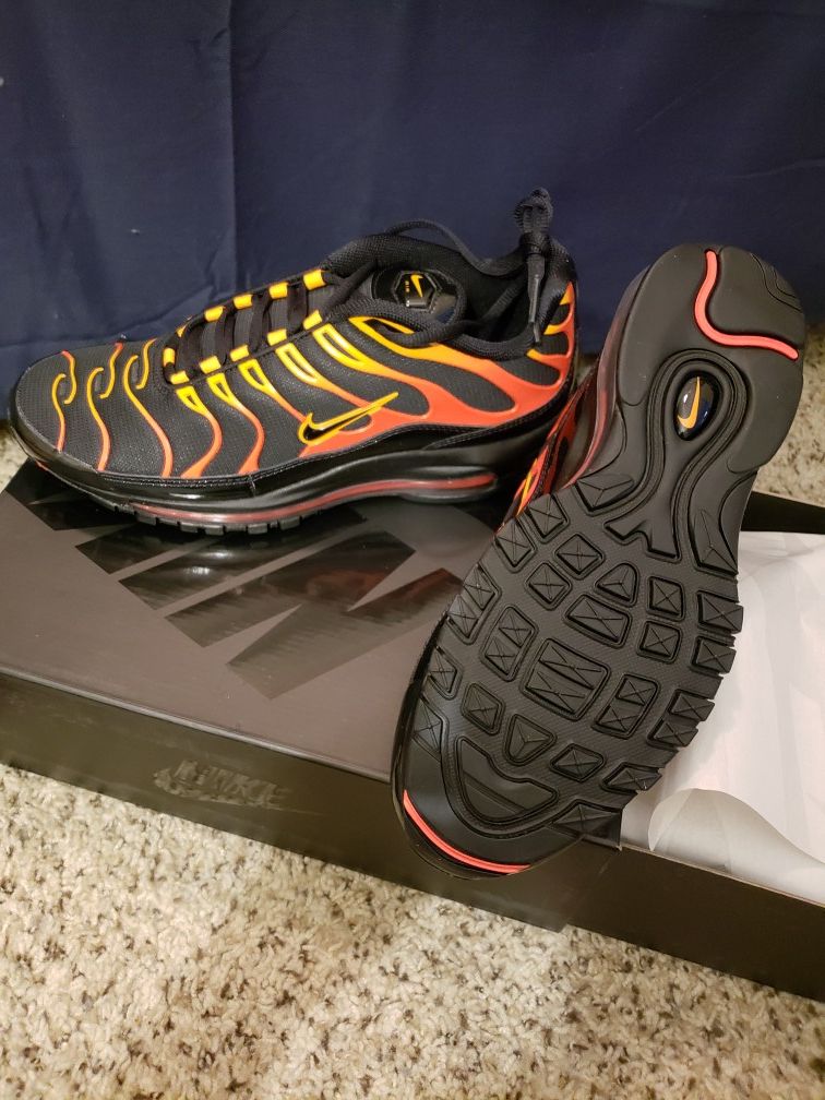 NIKE Air Max 97 Plus Black/Orange