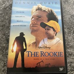 The Rookie, A Disney movie, - DVD