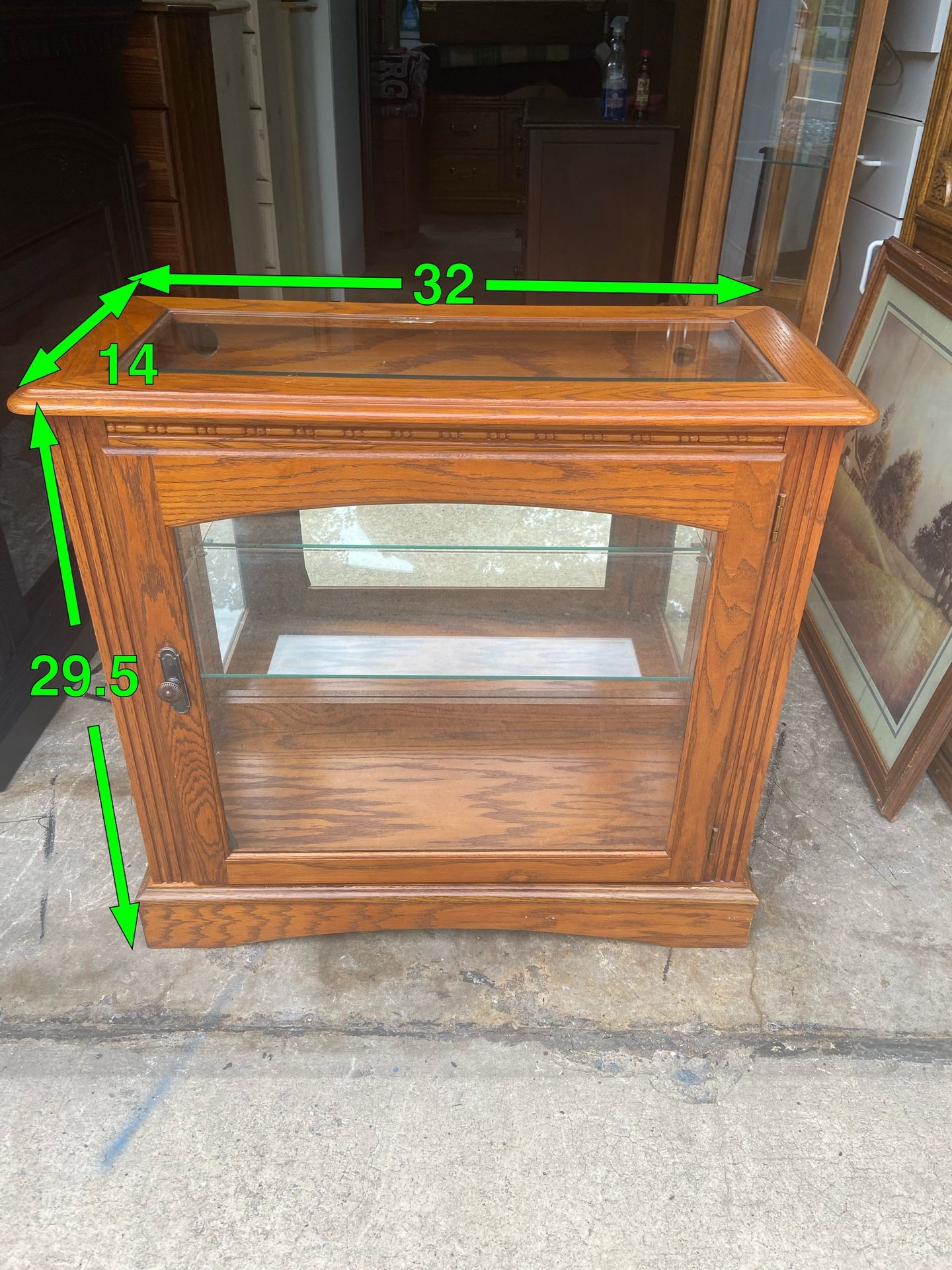 Small Curio / Display Cabinet