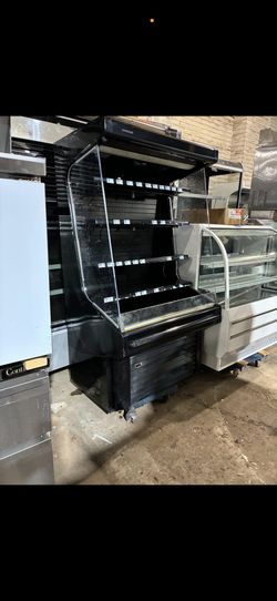 4 Ft Open Case Refrigerator Garb And Go