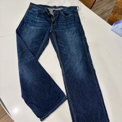 Men’s Loose Fit Jeans 36 X 34