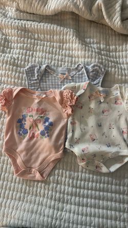 Draper James Baby Girl Onesies Set of 3