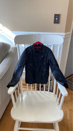 Soft leather kid’s jacket