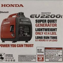 HONDA 2200EUI Generator NEW 2024 Model New In Sealed Box