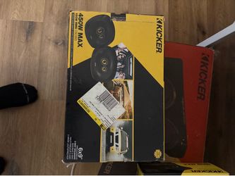 Kicker speakers