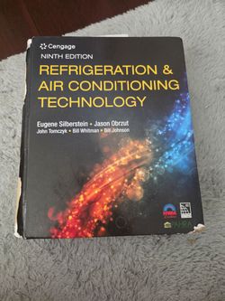 Refrigeration air conditioning technology book