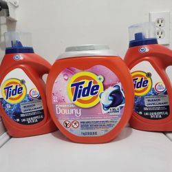 $30 for all. Tide Laundry Bundle. HABLO ESPAÑOL.