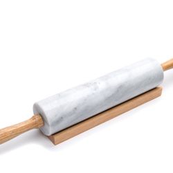 Marble Rolling Pin & Stand Like New