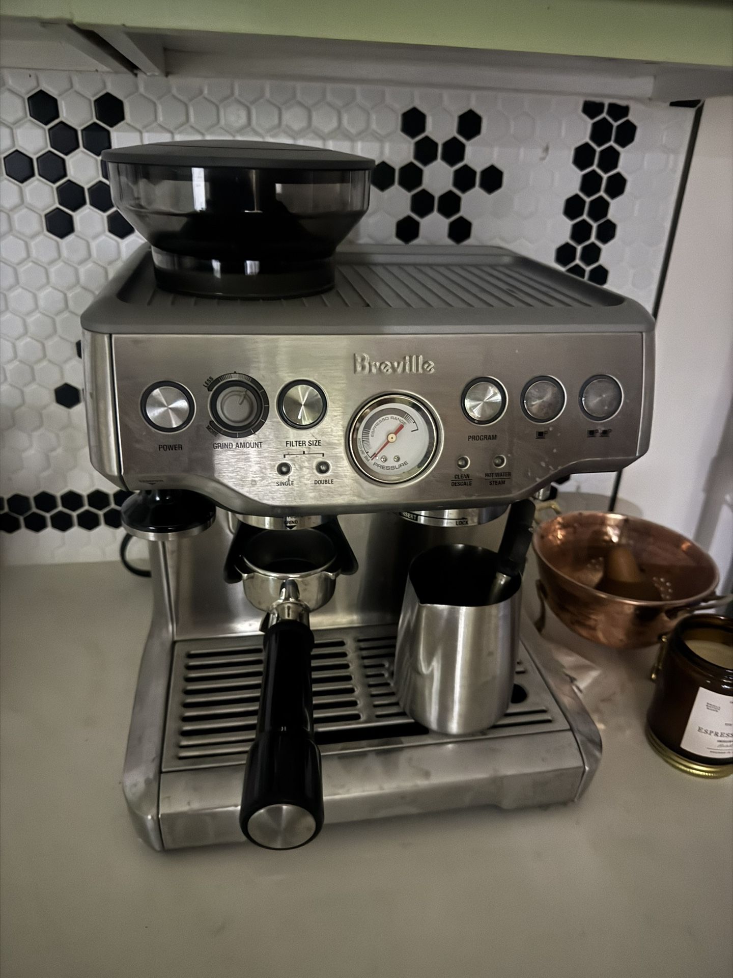 Breville The Barista Express Espresso Machine