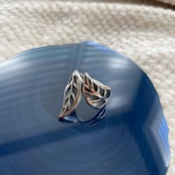 Intertwined Leaf Ring Sterling Silver (6.5)