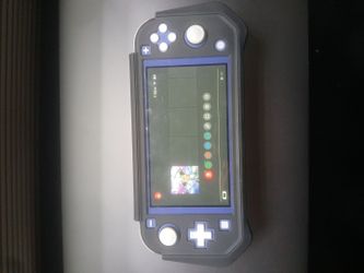 Nintendo switch lite  color black and blue