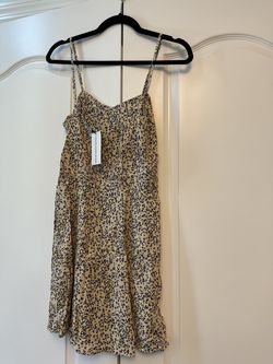 Brand New Calvin Klein Printed A-Line Dress (XS)