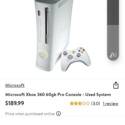 Xbox 360 Console