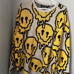 Reason Smiley Skull Sweater - Brand: Reason 