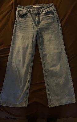 Light Wash Wide Leg Jeans