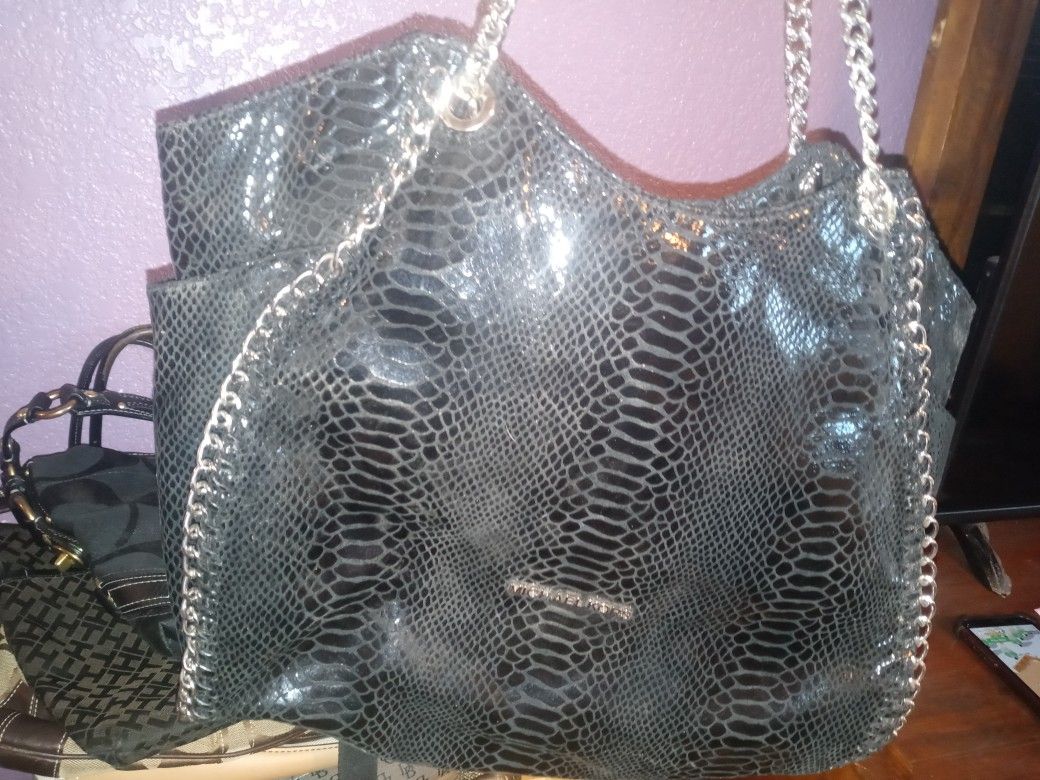 Michael Kors Shoulder Bag Snake Skin