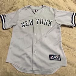 New York Yankees #2 Derek Jeter 2009 Grey Road Jersey