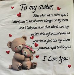 Sister Pillow Case
