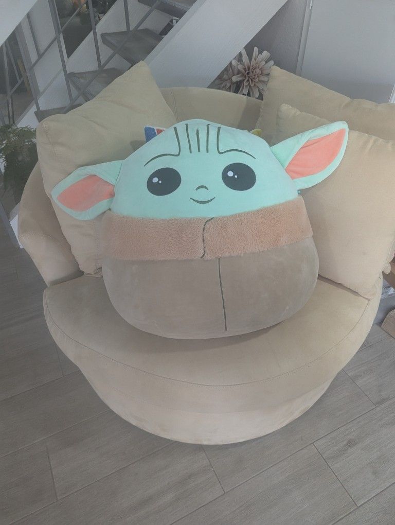 Giant Yoda Squishmallow
