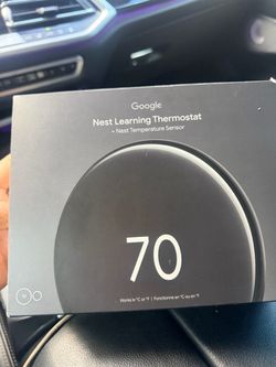 New in box Google Nest Learning Thermostat (4th gen)
